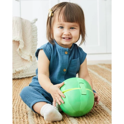 Skip Hop Farmstand Rattle Melon Drum Musical Toy 4 Skip Hop Farmstand Rattle Melon Drum Musical Toy - Image 2