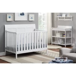 Suite Bebe Shailee 4-in-1 Convertible Crib - White -Baby World Shop GUEST 2d9b74f4 29e3 47a1 ac88 fe9974b3dbff