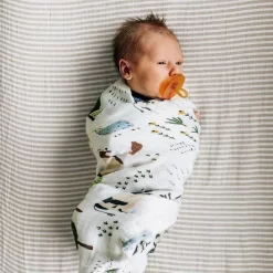 Red Rovr Organic Cotton Muslin Swaddle Blanket - 2pk -Baby World Shop GUEST 2e5c060c 0a56 4446 a728 956e72d3dafb