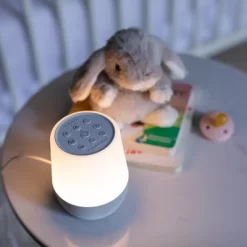 Yogasleep Duet White Noise Sleep Sound Machine, Night Light And Wireless Speaker