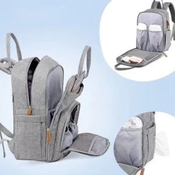 RUVALINO Large Diaper Bag Backpack, Multifunction Travel Maternity Baby Changing Bags -Baby World Shop GUEST 30e41e42 99eb 442c a743 451529d6c05b