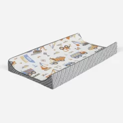 Bacati - Construction Multicolor Boys Cotton Changing Pad Cover -Baby World Shop GUEST 324d17f6 d1a4 4074 a7bb 3b5a5c9b89d8