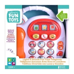 Nothing But Fun Toys Fun Time Musical Telephone With Lights & Sounds