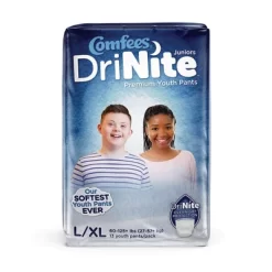 Comfees DriNite Juniors Youth Absorbent Underwear Large / X-Large 10 Comfees DriNite Juniors Youth Absorbent Underwear Large / X-Large -Baby World Shop GUEST 33d2b37b 6196 4fb6 96c7 a83ec7773c47
