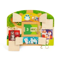 Battat Education Knock-Knock Who's Inside? Lock & Latch Board -Baby World Shop GUEST 34359067 1556 4c46 a5ba fc13856c8eeb