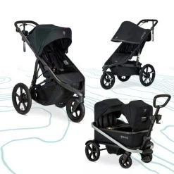 BOB Gear Wayfinder Jogging Stroller With Dual Suspension And Air-Filled Tyres - Nightfall -Baby World Shop GUEST 35bd1ac5 a28d 4401 85da 438f044fe835