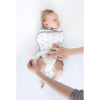 SwaddleDesigns Omni Swaddle Sack Swaddle Wrap - White - S - 0-3 Months 4 SwaddleDesigns Omni Swaddle Sack Swaddle Wrap - White - S - 0-3 Months - Image 2