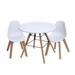 3pc Modern Kids' Round Table And Chair Set - Gift Mark -Baby World Shop GUEST 36792417 1817 40d5 a64b ea639f59eaa3