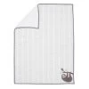 Lambs & Ivy Baby Jungle Gray/White Faux Shearling Sloth Baby Blanket -Baby World Shop GUEST 367ebaae 461a 41e6 aa6e 2e559a165826