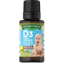 Nature's Truth Vitamin D Drops For Infants And Kids 400 IU | 9.2 ML 12 Nature's Truth Vitamin D Drops For Infants And Kids 400 IU | 9.2 ML -Baby World Shop GUEST 38161b3c 9e8d 45e1 ad5b c0dc874c69b8