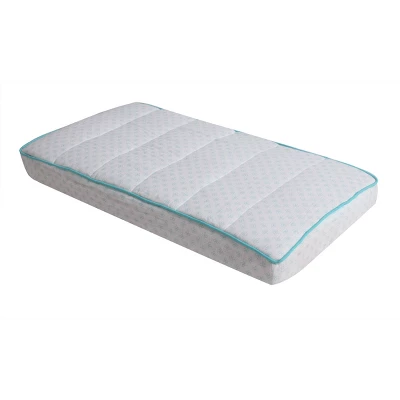 Bacati - Petals Quilted Muslin Changing Pad Cover Aqua 9 Bacati - Petals Quilted Muslin Changing Pad Cover Aqua - Image 7