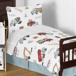 Toddler Construction Truck Bedding Set - Sweet Jojo Designs -Baby World Shop GUEST 39d560cb 9406 417c 8394 5ec2e88dcafc
