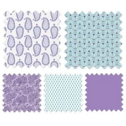 Bacati - Isabella Paisley Aqua/Lilac/Purple Collapsible Laundry Hamper -Baby World Shop GUEST 39e4430c 4a0f 4500 a2bf fb856594ab6b 1