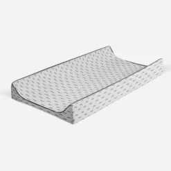 Bacati - Mustache Quilted Muslin Changing Pad Cover Gray -Baby World Shop GUEST 39fbaff0 87bd 4a79 901e 56a40ac19c66