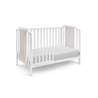 Suite Bebe Brees 3-in-1 Convertible Island Crib - White/Graystone 4 Suite Bebe Brees 3-in-1 Convertible Island Crib - White/Graystone - Image 2
