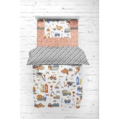 Bacati - Construction Yellow Orange Blue Gray 4 Pc Toddler Bedding Set 11 Bacati - Construction Yellow Orange Blue Gray 4 Pc Toddler Bedding Set -Baby World Shop GUEST 3b1b0d43 9bf8 4131 8a23 07c9810bffc6