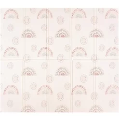 JumpOff Jo - Extra Large Waterproof Foam Padded Play Mat For Babies Play & Tummy Time - 77x70 Sunshine And Rainbows -Baby World Shop GUEST 3ba1d5df 1833 407d 84d4 8e0a49ce636b