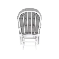 Suite Bebe Madison Glider & Ottoman - White/Oyster -Baby World Shop GUEST 3c475b9b 1287 422e 8e84 b43b5db0eeb6