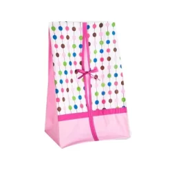 Bacati - Botanical Floral Birds Pink Multicolor 10 Pc Crib Bedding Set With Long Rail Guard Cover -Baby World Shop GUEST 3c753af5 b5f0 4ade acaf 422678ffdaf3