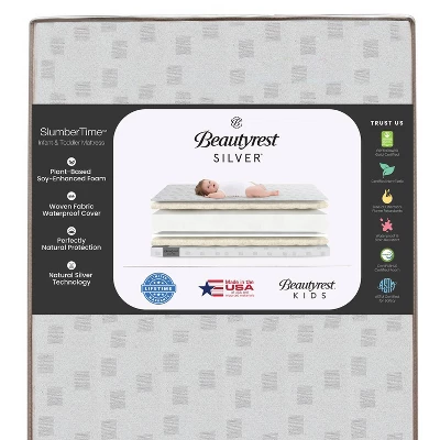 Beautyrest Silver Slumbertime Crib And Toddler Mattress 6 Beautyrest Silver Slumbertime Crib And Toddler Mattress - Image 4