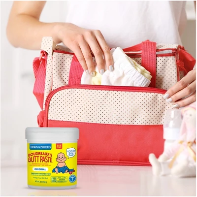 Boudreaux's BP Butt Paste Baby Diaper Rash Cream Original Strength - 16oz 3 Boudreaux's BP Butt Paste Baby Diaper Rash Cream Original Strength - 16oz