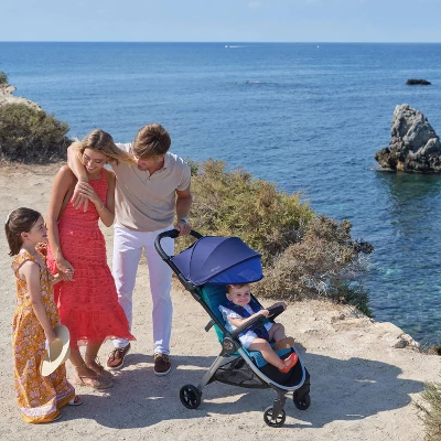 Baby Jogger City Tour 2 Coastal Ultra Compact Travel Stroller 5 Baby Jogger City Tour 2 Coastal Ultra Compact Travel Stroller - Image 3