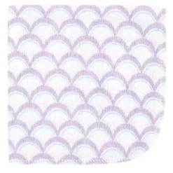 Hudson Baby Infant Girl Rayon From Bamboo Washcloth Bundle, Sea Shells, One Size