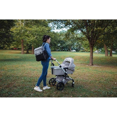 Eddie Bauer Baby Brezza Cascade Sport BackPack - Black 10 Eddie Bauer Baby Brezza Cascade Sport BackPack - Black - Image 8