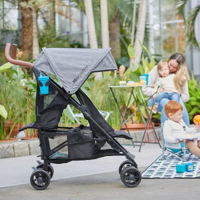 Summer Infant 3Dlite Tandem Convenience Double Stroller 12 Summer Infant 3Dlite Tandem Convenience Double Stroller - Image 10