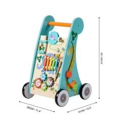 Teamson Kids Wooden Activity Walker Educational Play Musical Walk Toy PS-T0008 -Baby World Shop GUEST 40ffae16 306b 46a5 b8ef 12c54a118f9d