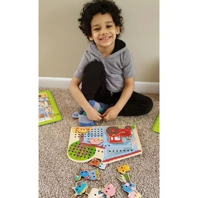 HABA The Farm Threading Game 12 HABA The Farm Threading Game - Image 10