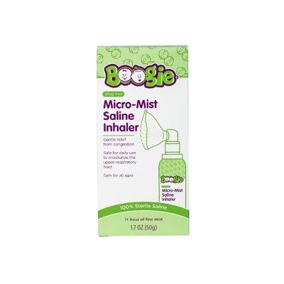 The Boogie Brand Micro-Mist Saline Inhaler - 1.7oz 3 The Boogie Brand Micro-Mist Saline Inhaler - 1.7oz