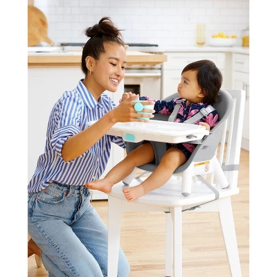 Skip Hop EON 4-in-1 High Chair - Gray/white 10 Skip Hop EON 4-in-1 High Chair - Gray/white - Image 8