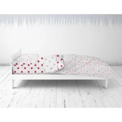 Bacati - Baseball Red/Gray Muslin 4 Pc Toddler Bedding Set -Baby World Shop GUEST 44964860 77d6 47a3 b406 7ec25bb997f2