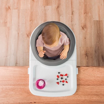 Chicco Fastlock 360 Hook-On High Chair - Charcoal 9 Chicco Fastlock 360 Hook-On High Chair - Charcoal - Image 7