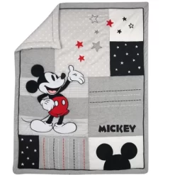 Lambs & Ivy Disney Baby Magical Mickey Mouse 3-Piece Crib Bedding Set - Gray -Baby World Shop GUEST 4554e4d1 62e8 4d5d 8b1f 7e974b9c7cc1
