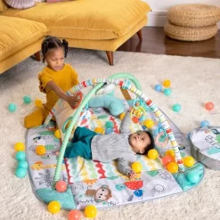 Bright Starts 5-In-1 Your Way Ball Play Activity Gym & Ball Pit - Totally Tropical -Baby World Shop GUEST 46299d14 8495 4723 9ffa f4baf32cf7a8