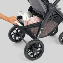 Chicco Bravo LE Travel System 2.0 Driftwood -Baby World Shop GUEST 462c9ced 94a0 483e bf85 64dbc5c3f08d