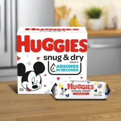 Huggies Simply Clean Unscented Baby Wipes 11 Flip-Top Packs (704ct) -Baby World Shop GUEST 4738b855 f752 4d3f afd4 e6d2ae244493