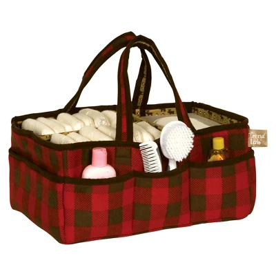 Trend Lab Diaper Storage Caddy - Northwoods 3 Trend Lab Diaper Storage Caddy - Northwoods