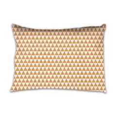 Bacati - Liam Triangles Orange Muslin 3 Pc Toddler Bed Sheet Set -Baby World Shop GUEST 4a3cb5c7 2b71 4fea 9095 da2d5b9925a9