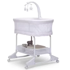 Delta Children SleepCool Rocking Bassinet With Airflow Mesh -Baby World Shop GUEST 4ac93799 c555 4cea b031 2a3570dd2683