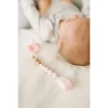 Loulou Lollipop Silicone + Wood Soother Holder In Silicone Clip - Color Pop Pink Quartz -Baby World Shop GUEST 4ca6fb37 12a7 4dbe bd4a 7dd735166081