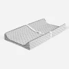 Bacati - Mustache Quilted Muslin Changing Pad Cover Gray -Baby World Shop GUEST 4cbd552c 48b4 461b a528 ee23cb1d7e84