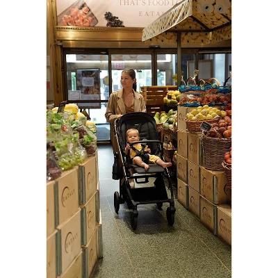 Inglesina Electa Full Size Baby Stroller - Lightweight At 19 Lbs, Reversible Seat, Compact Fold, One-Handed Open & Close - Chelsea Gray 10 Inglesina Electa Full Size Baby Stroller - Lightweight At 19 Lbs, Reversible Seat, Compact Fold, One-Handed Open & Close - Chelsea Gray - Image 8