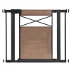 Safety 1st Easy Install Modern Farmhouse Gate, Fits Between 29" And 37"