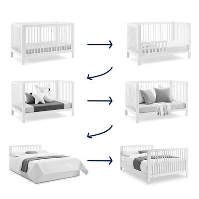 BabyGap By Delta Children Charlie 6-in-1 Convertible Crib - Greenguard Gold Certified 5 BabyGap By Delta Children Charlie 6-in-1 Convertible Crib - Greenguard Gold Certified - Image 3