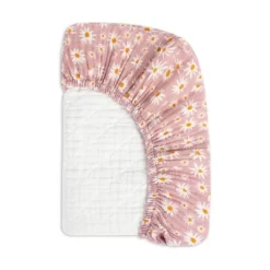 Babyletto Daisy Quilted Muslin Changing Pad Cover -Baby World Shop GUEST 51b15350 eddc 4629 a21c ff1be0240bf1