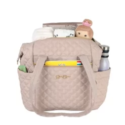 Jessica Simpson Quilted Tote - Taupe -Baby World Shop GUEST 51b383cc 8cd3 412e a3b1 2218440da4f0