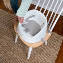 Ity By Ingenuity Simplicity Seat Easy-Clean Baby Booster Feeding Chair - Oat